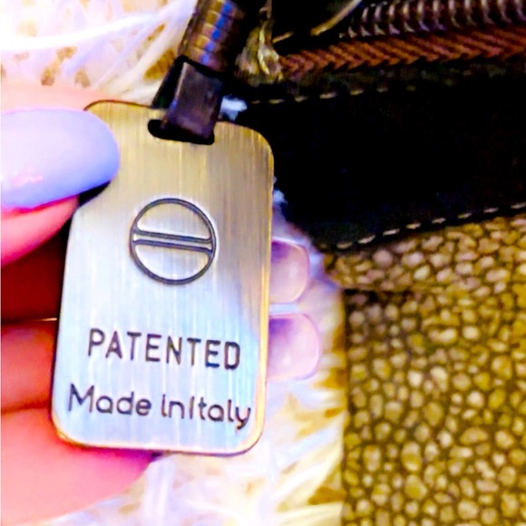 Authentic Borbonese Travel Bag with a small pouch - Picture 8 of 12